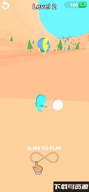 雪崩的沙球游戏(Avalanche Of Balls)截图1