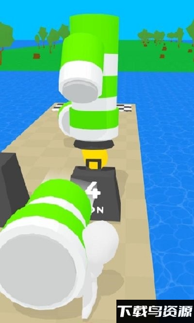 超级火箭跑游戏截图2