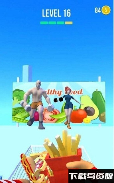 食物投掷挑战游戏截图2