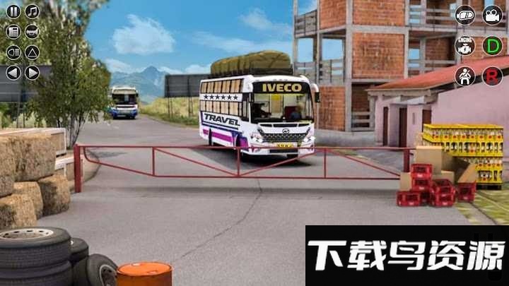 长途汽车驾驶模拟器3d游戏截图1