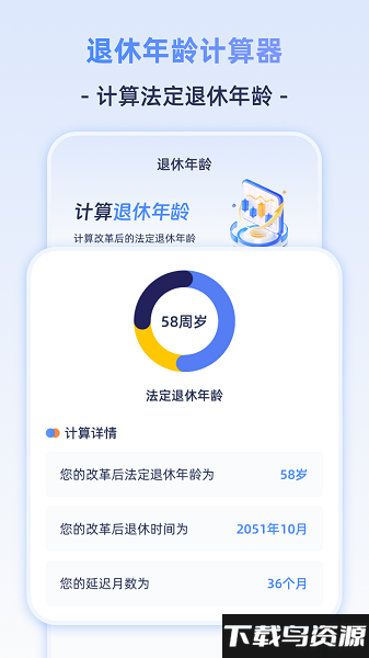 退休计算器app截图1