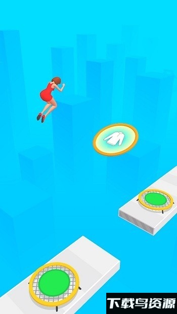 跳跃女孩3d游戏截图1