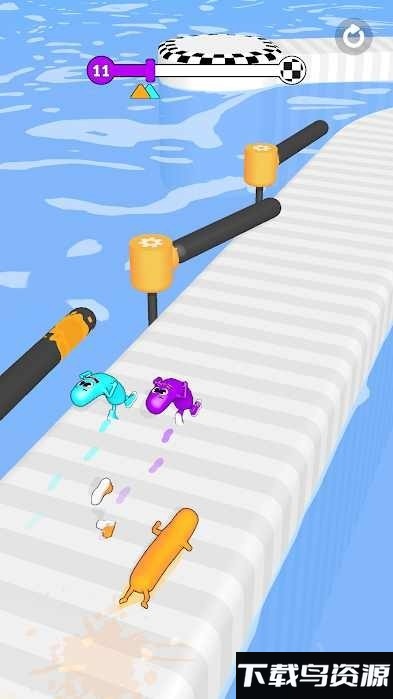 香肠跑酷派对最新版截图1