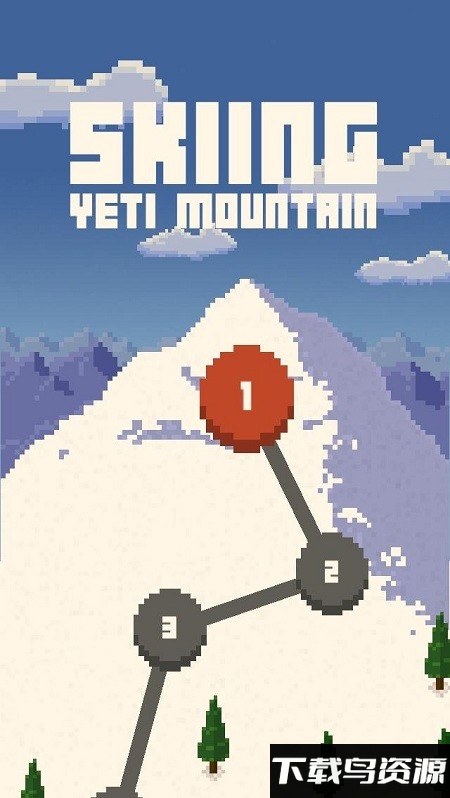 雪人山滑雪游戏截图1