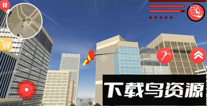 钢铁火柴人绳索英雄城市手机版截图2