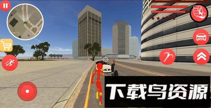 钢铁火柴人绳索英雄城市手机版截图3