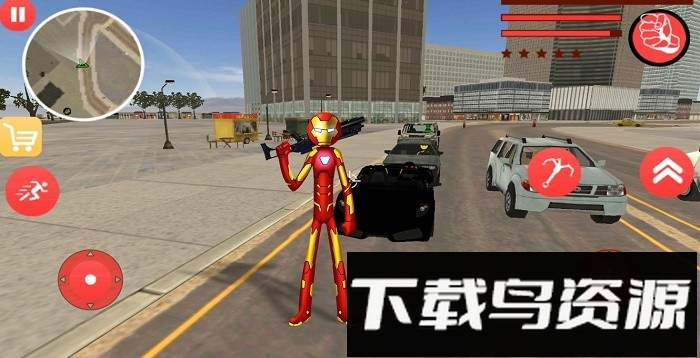 钢铁火柴人绳索英雄城市手机版截图4