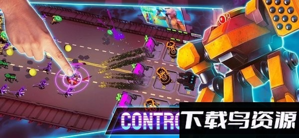 赛博塔防游戏(cyber fusion)截图1