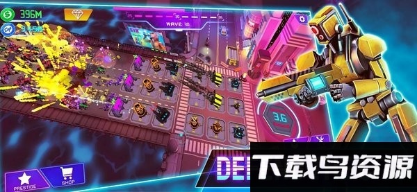 赛博塔防游戏(cyber fusion)截图3