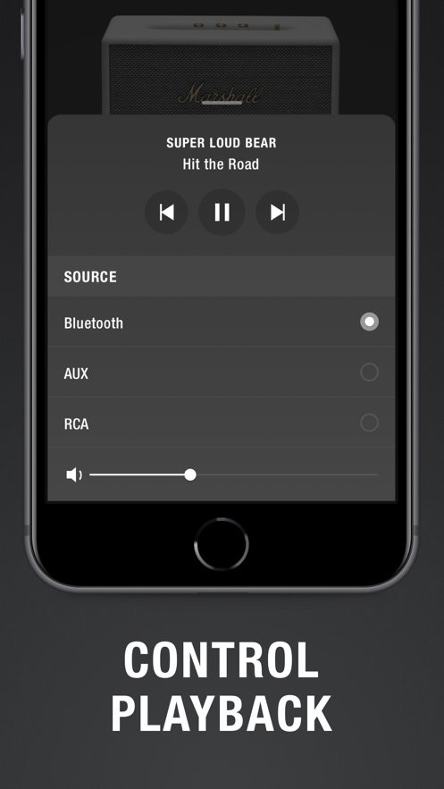 马歇尔音箱连蓝牙app(Marshall Bluetooth)截图4
