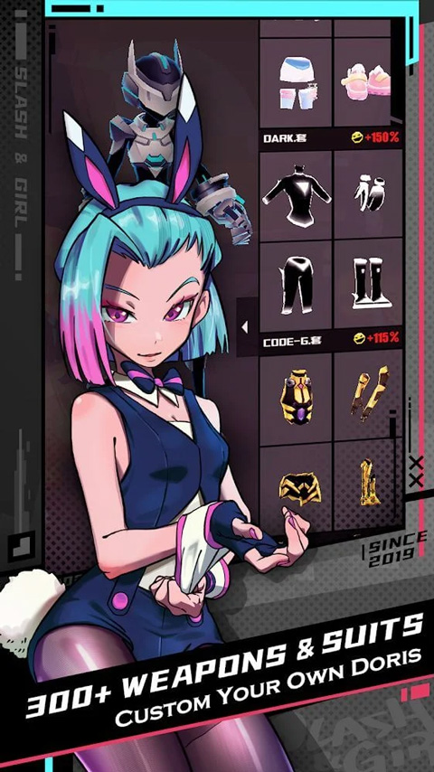 战斗少女跑酷国际服截图2