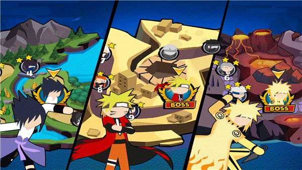 火柴人忍者3v3官方版(Stickman Ninja 3v3)截图4