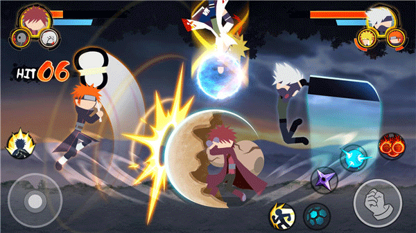 火柴人忍者3v3官方版(Stickman Ninja 3v3)截图5
