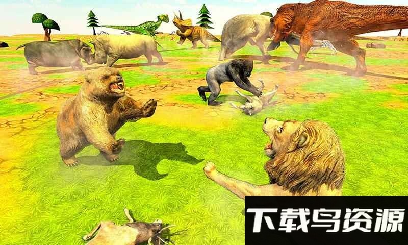 野生动物王国保卫战模拟器最新版截图1