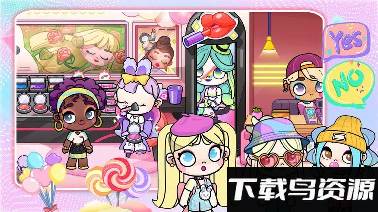 迷你神仙小镇模拟游戏最新版截图1