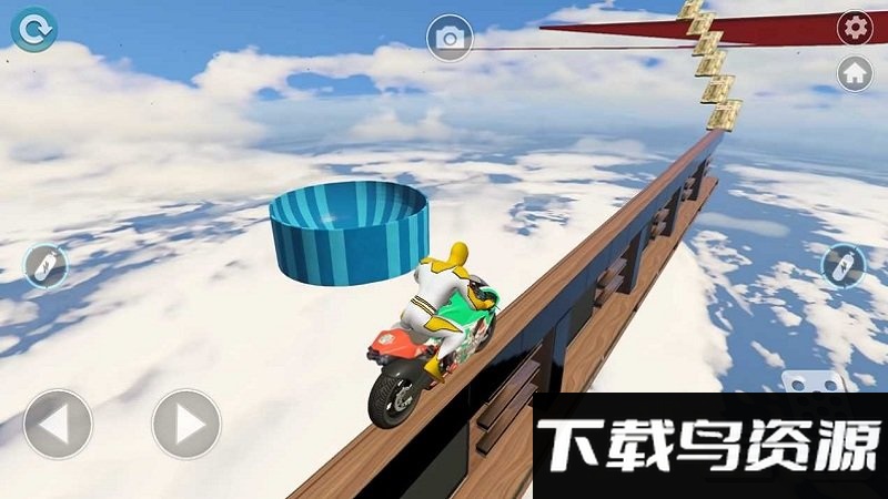 超级英雄摩托特技游戏截图1
