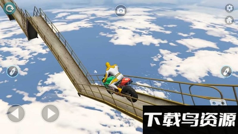 超级英雄摩托特技游戏截图2