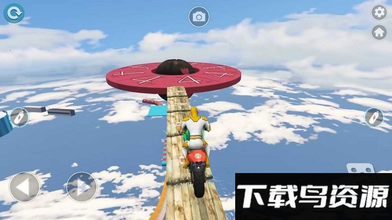 超级英雄摩托特技游戏截图3