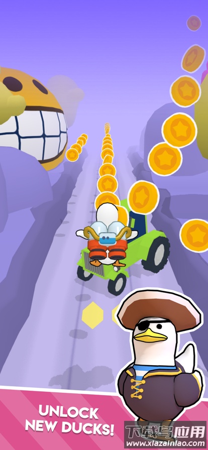 鸭子跑酷游戏(Duck on the Run)截图4