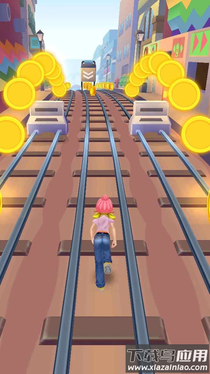 地铁3D冲刺游戏截图2