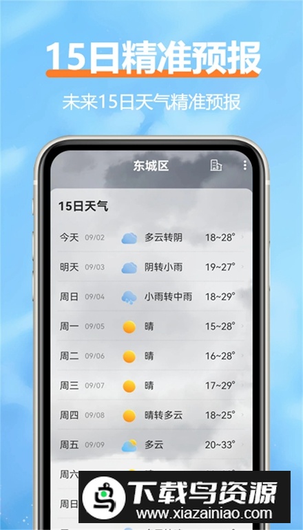 舒云天气预报手机版截图2