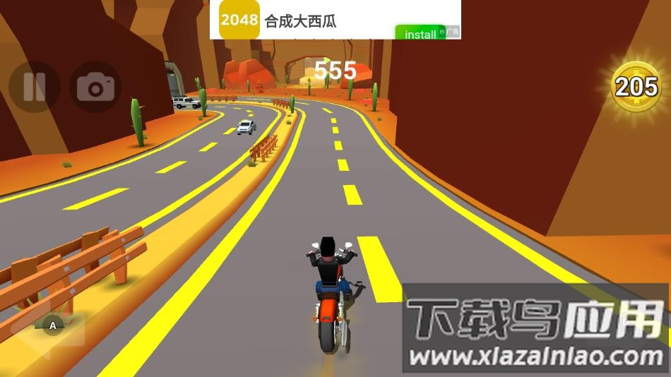 刹车失灵游戏官方下载(Faily Rider)截图3