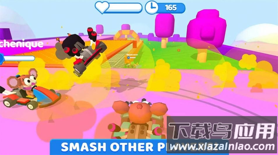 粉碎卡丁车大作战游戏(SmashKarts.io)截图2