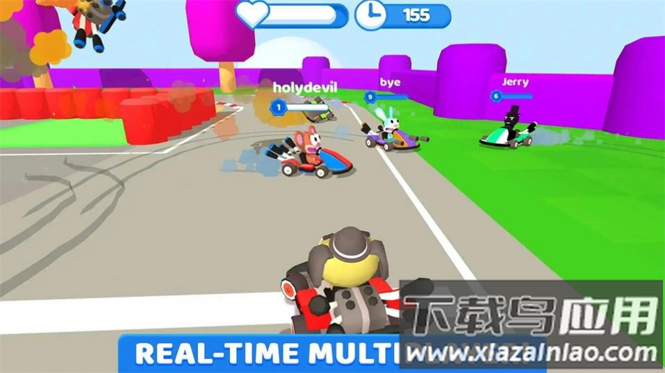 粉碎卡丁车大作战游戏(SmashKarts.io)截图3