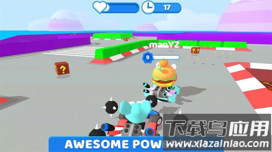 粉碎卡丁车大作战游戏(SmashKarts.io)截图4