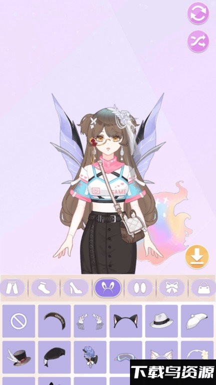 魔法女孩换装游戏截图2