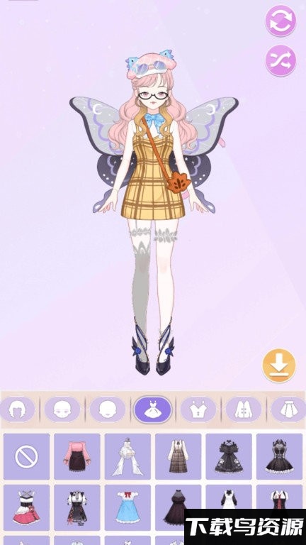 魔法女孩换装游戏截图3