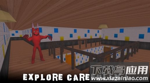 红色怪物班班花园游戏
