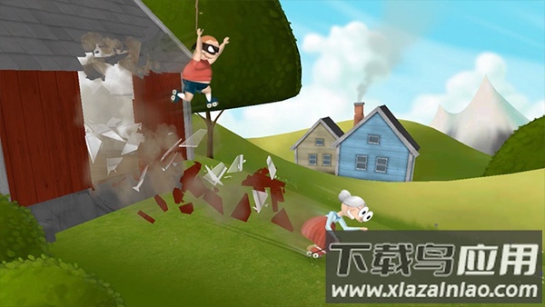 跑酷老奶奶破解版截图5