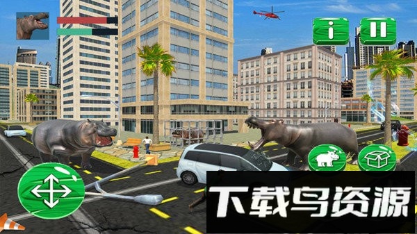 野生河马模拟器游戏截图2
