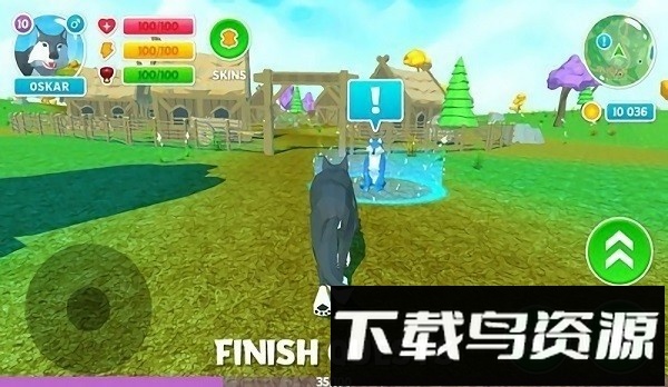 野狼生存模拟器手游截图1