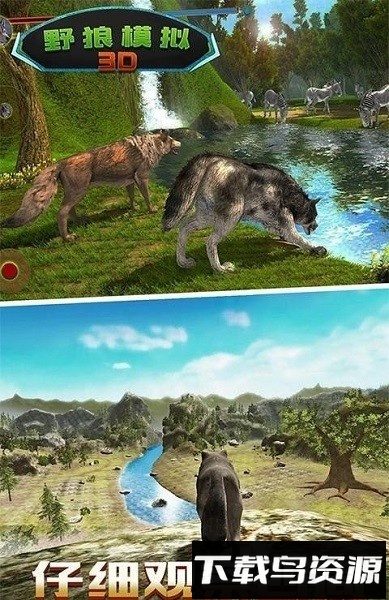 野狼模拟3D手游截图2