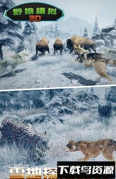 野狼模拟3D手游截图3