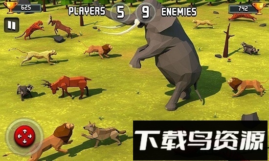 野兽动物王国战斗模拟器(Beast Animal Kingdom Battle)截图1