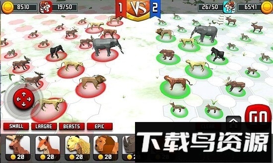 野兽动物王国战斗模拟器(Beast Animal Kingdom Battle)截图2