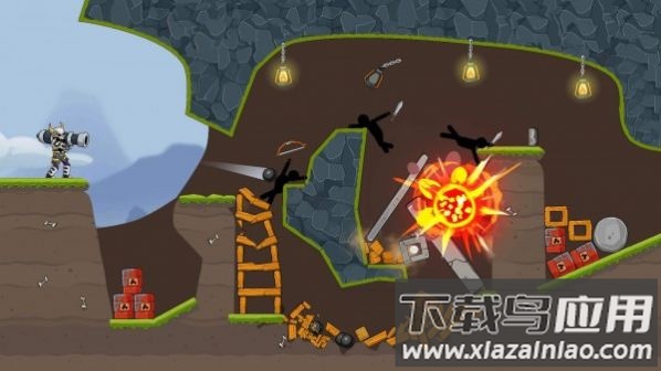 火柴人联盟战役游戏截图3