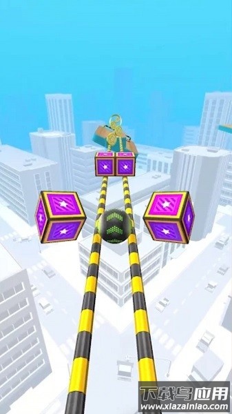天空滚动的球球游戏截图3