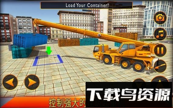 重型卡车起重机模拟器2021截图3