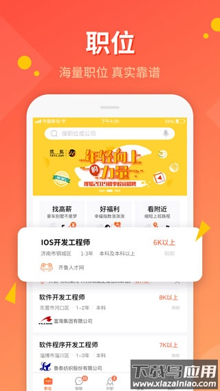 齐鲁人才网app官方版截图4