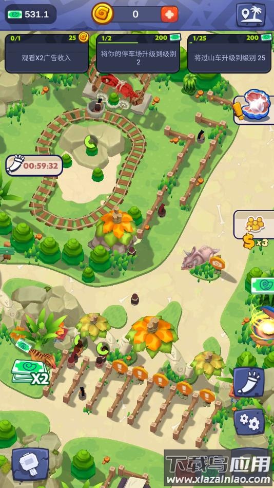 石器公园史前大亨游戏下载(Stone Park Tycoon)