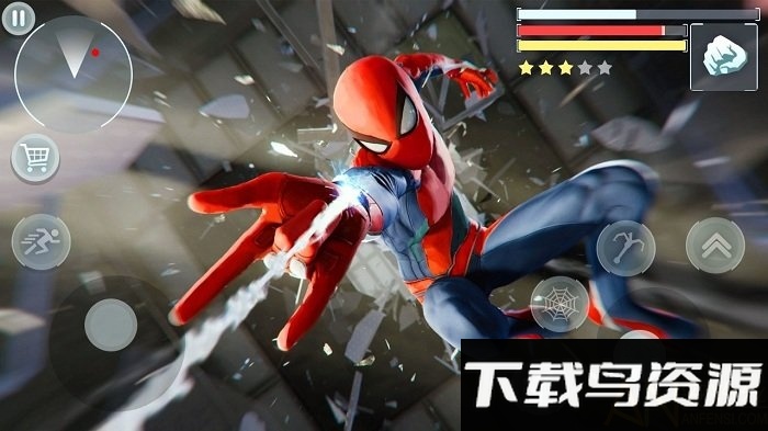 黑蜘蛛侠绳索英雄中文版截图2