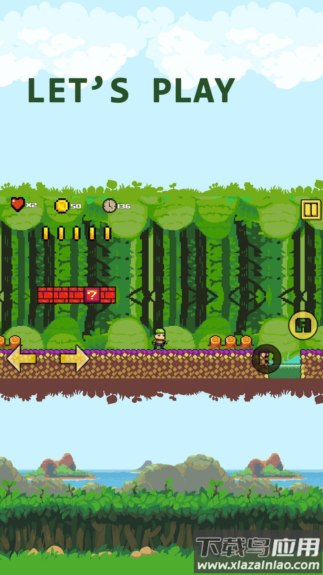 像素冒险英雄游戏下载安装(Pixel Adventure Game)截图3