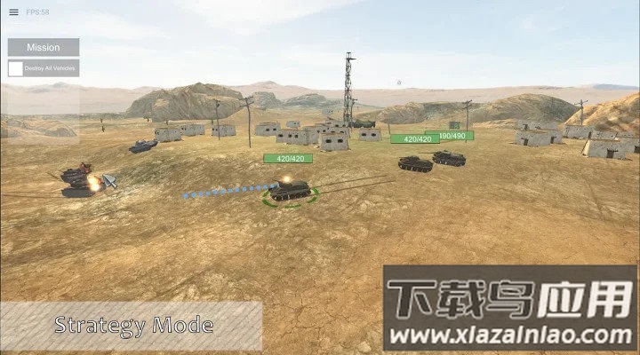 战争纷争游戏(Panzer War)截图2