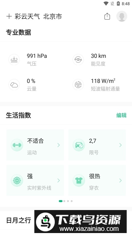 彩云天气耗子修改svip版截图5