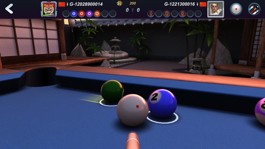 3D台球中文版截图