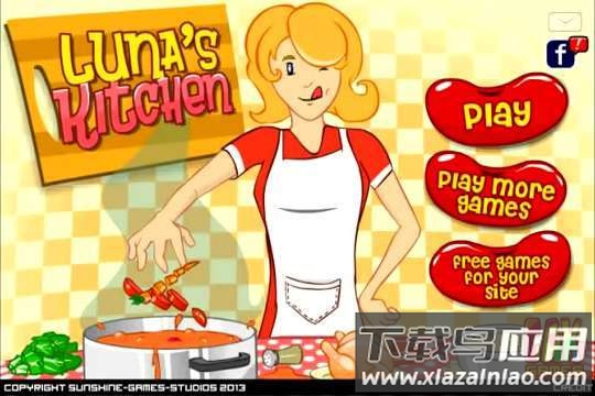 露娜的开放式厨房手机游戏(Cooking Recipes - in the kids Kitchen)截图1